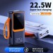 Matrix M10-10000mAh Power Bank Fast Charging 22.5W- Built-in